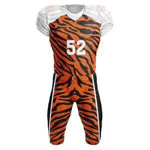 Uniforme de Fútbol Americano Personalizado Unisex, Número 52, Gris y Blanco, Impresión Digital, Transpirable, Equipo de Protección de Alta Calidad, Talla Adulto - Product Image 2