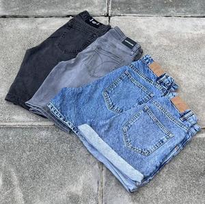 Pantalones Cortos Casuales de Verano para Hombre, Mezcla de Mezclilla Premium, Ligeramente Usados, Transpirables, con Diseño de Parches, Estilo Urbano, Venta al Por Mayor - Product Image 5