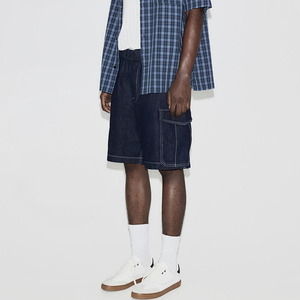 Fabricante de Pakistán, Servicio OEM, Diseño de Pantalones Cortos de Mezclilla para Hombre, Bajo MOQ, Buena Calidad para Hombres Adultos - Product Image 5