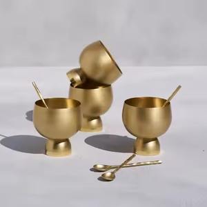 Daily Kitchen Essential Metal Ice Cream <b>Bowl</b> With Spoon Stainless <b>Steel</b> Dessert Cup - Product Image 6