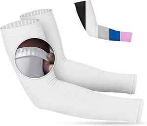 Mangas de brazo unisex con protección UV, ajuste sin costuras para adultos, ciclismo y uso al aire libre - Product Image 3