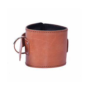 Custom Brand Logo Printed Cowhide Compression <b>Ankle</b> Straps Protection High Quality Gym Equipment for Cable Leather <b>Ankle</b> Strap - Product Image 3
