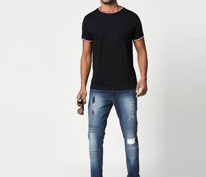 Vente en gros 2026 – T-shirts unisexes 100 % coton tricoté, coupe ample, avec logo frontal, doux, de haute qualité, motifs imprimés personnalisés – Meilleures ventes - Product Image 5