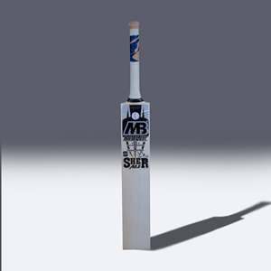 Batte de cricket en saule anglais Mb Malik Umz Sher ali Edition, légère, épaisseur 40 mm, avec housse de protection et grip supplémentaire - Product Image 1