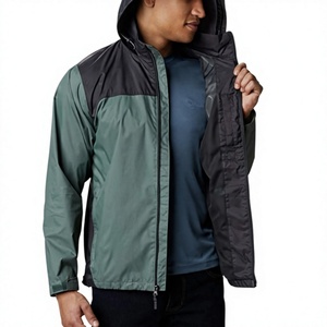 Chaqueta Cortavientos de Poliéster para Hombre, Impermeable, para Deportes al Aire Libre, Golf, con Capucha, de Alta Calidad, OEM, Transpirable - Product Image 1