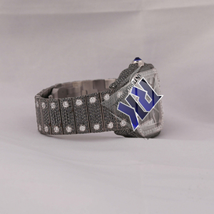 Custom Iced Out Skeleton <b>Watch</b> Full Pave <b>Black</b> Moissanite Diamond Luxury Men's <b>Watch</b> - Product Image 5