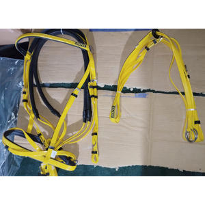 À VENDRE PVC SANGLE CHEVAL BRIDLE ET MARTINGALE AVEC RACCORDS ROUILLANTS INDE FAIT COULEUR B EN DOLLAR 12 CARTE DE CRÉDIT ACCEPTÉE - Product Image 3