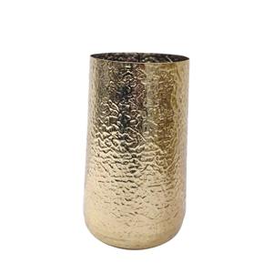 Wholesale Luxury <b>Gold</b> Decorative Iron <b>Vase</b> Handmade Modern Eco-Friendly for Home Office Living Room Floor Decor New Arrival - Product Image 3
