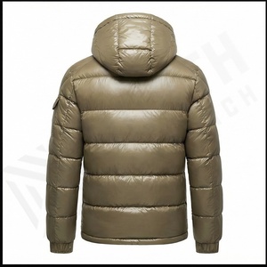 Chaqueta Acolchada Unisex Soul Star para Invierno, Cuello Redondo, con Capucha, Impermeable, Ecológica, Estilo Bomber, Chaqueta de Burbujas, Estilo Moto - Product Image 3