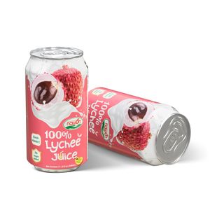Jus de litchi 100% naturel, best-seller, boissons en conserve de 330 ml, jus de fruits mélangés, fabricant de boissons, OEM, échantillon gratuit, HALAL - Product Image 2
