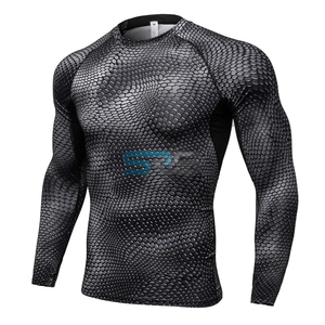 Rashguard Homme Haute Qualité - Sans Manches/Manches Longues, Décontracté, Simple, Respirant, Personnalisable, Anti-bactérien, Séchage Rapide, Performant - Product Image 6