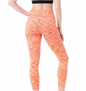 Leggings de Yoga Estampados de Cintura Alta para Mujer, Pantalones Deportivos Elásticos para Gimnasio y Running, Leggings de Secado Rápido con Tela Elástica de Cintura Alta - Product Image 2