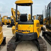 Mini-excavatrice Komatsu PC35 d'occasion, 3,5 tonnes, prix usine, non remise à neuf, sans fuite d'huile, d'origine usine