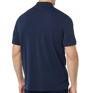 T-shirt polo de luxe de style européen pour hommes, en coton doux, vêtements décontractés élégants, broderie personnalisée, vente en gros - Product Image 1