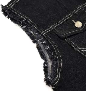 Chaleco Vaquero Transpirable de Diseño Único para Hombre, Estilo Casual sin Mangas, Ropa de Calle - Product Image 5