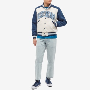 Custom Men Women Varsity <b>Jacket</b> Letterman <b>Baseball</b> <b>Bomber</b> <b>Jacket</b> Streetwear Vintage Hip Hop Embroidery Patch Unisex College Coat - Product Image 3