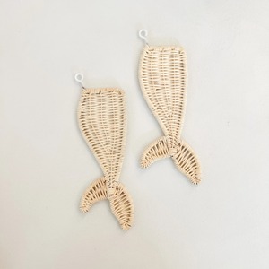 Cuento de sirena de ratán al por mayor y estrellas de mar para decoración de sala de estar temática de playa ideas tapices naturales superventas - Product Image 4