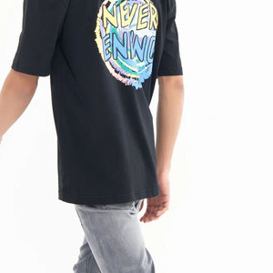 Camiseta Personalizada de Hombros Caídos, Estilo Urbano, Fabricante y Proveedor de Ropa al Por Mayor, OEM/ODM - Product Image 5