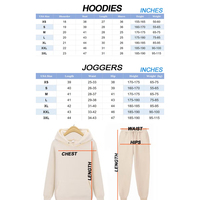 Ensemble de survêtements pour hommes en 2 pièces, sweat-shirts graphiques Y2K, pantalon de survêtement évasé