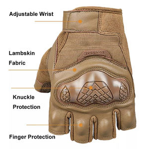 Gants tactiques respirants antidérapants du Pakistan, gants tactiques mi-doigts pour l'alpinisme et l'entraînement en plein air - Product Image 2