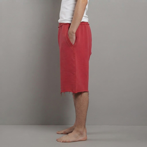 Nouvel Arrivage 2027 Short en molleton 100% coton pour homme, séchage rapide, style urbain, taille élastique, confortable, streetwear - Product Image 5