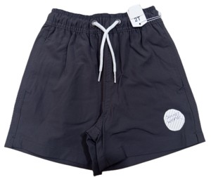 Shorts de bain pour garçons avec poches, couleur unie - Product Image 6