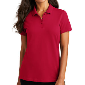 Polo en Coton Premium pour Femme – Logo Personnalisé Imprimé, Tissu Tricoté Respirant pour Golf, Tennis, Tenue Décontractée – Service OEM - Product Image 1