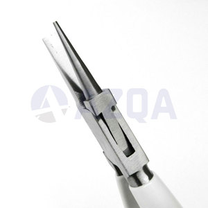 Professional Stainless Steel Ring Forming Plier With White PVC Grip Handle For Jewelry Making And Body Piercing - Product Image 4