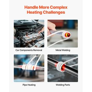 Riscaldatore a Induzione Magnetica Portatile da 1800W 110V, Kit Mini Macchina Riscaldante per Rimozione Bulloni e Dadi, Strumento per Riparazioni Auto (Versione Russa) - Product Image 6