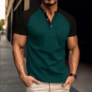 Camiseta Deportiva de Secado Rápido para Hombre, de Poliéster/Algodón, Personalizable, para Gimnasio, Fitness, Entrenamiento, Fabricante de Ropa Deportiva OEM - Product Image 1