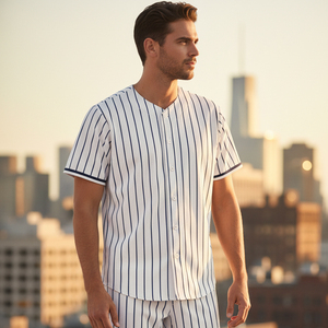 OEM Custom Sublimation Baseball Uniform Set Quick Dry Anti Pilling <b>Men</b> Sports Jerseys Pants Durable Team Training - Product Image 5