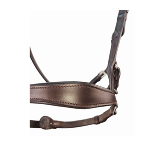 Professional Hot Sale High Quality Leather Horse Bridle Breathable Custom Horse Riding <b>Equestrian</b> Equipment - Product Image 3