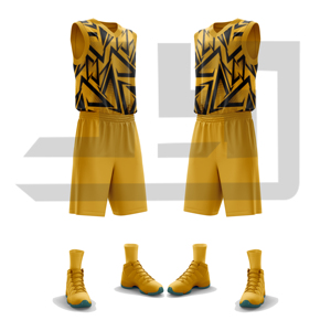 Uniforme Deportivo de Baloncesto Personalizado sin Mangas, Sublimado, Transpirable, de Poliéster, Pantalones Cortos, para Torneos, Clubes, Escuelas, Adultos - Product Image 5