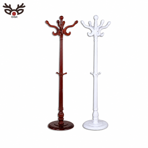 Perchero de Madera Moderno, Soporte Independiente para Sombreros y Ropa, para Dormitorio, Sala de Estar, Hotel - Product Image 3