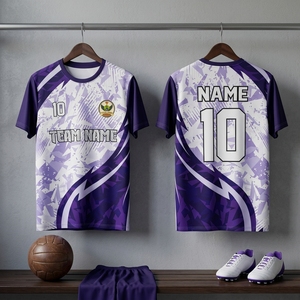 ชุดฟุตบอลพร้อมโลโก้ตามสั่ง เสื้อและกางเกงขาสั้น ผู้ผลิต OEM ODM ชุดฟุตบอลชาย ชุดทีม ระบายอากาศ แห้งเร็ว สำหรับกีฬา - Product Image 5