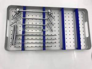 Juego de Instrumentos Quirúrgicos Ortopédicos, Kit de Taladro para Huesos de Acero Inoxidable, Herramientas para Cirugía Espinal, Bandeja para Uso Hospitalario - Product Image 3