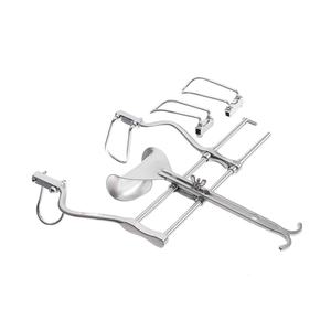 Retractor Quirúrgico Abdominal Manual Autorretenible de Acero Inoxidable de Grado Médico Balfour Reutilizable con Certificación CE - Product Image 2