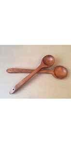 Accesorios de Cocina Ecológicos, Cucharas de Madera para Mezclar y Cocinar, Cucharas Japonesas de Madera con Mango Largo para Servir Sopa, al por Mayor - Product Image 3