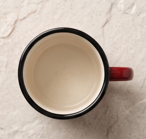 Wholesale Iron <b>Enamel</b> <b>Mug</b> Motivational Dream Plan Do Repeat Print Red Metal Camping Coffee Tea Cup OEM Factory Direct Sourcing - Product Image 2