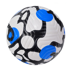 Balón de Fútbol Talla 5, Logotipo Personalizado del Fabricante, Entrenamiento Profesional, Cuero PU, Deporte Interior/Exterior, Alta Popularidad - Product Image 1