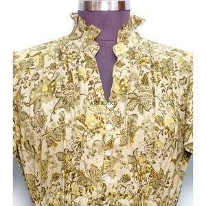 new trending handmade cotton stylish short partywear <b>dress</b> floral printed bride gift personalized woman fashion <b>dress</b> From India - Product Image 4