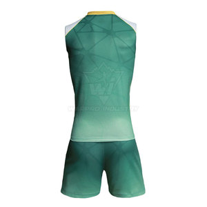 Uniforme de volley-ball durable fabriqué avec un tissu à séchage rapide qui améliore le confort et la flexibilité pour les activités sportives - Product Image 3