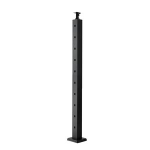 Montante per Ringhiera a Cavo 36x2x2 Pollici in Acciaio Inossidabile per Terrazze con Fori Angolati a 30 Gradi Pre-Forati per Cavo Ringhiera Scala - Product Image 2