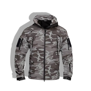 Veste tactique d'hiver en polaire pour homme 2026, style Sharkskin, pour le camping, la randonnée, la chasse, la pêche, l'escalade, veste cargo tactique - Product Image 6