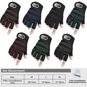 Guantes Deportivos Transpirables Antideslizantes de Medio Dedo para Levantamiento de Pesas, Ciclismo, Fitness y Gimnasio - Product Image 6