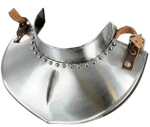 Gorgete de Caballero Medieval Hecha a Mano, Armadura de Cuello de Acero Suave para Cosplay, Reenactamiento, Disfraz Histórico, Proveedor al por Mayor, Calidad de Exportación - Product Image 2