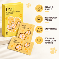 RME Bandelettes Nettoyantes Points Noirs pour le Nez – Soin Profond – 10 Patchs Emballés Individuellement – Produit de Beauté