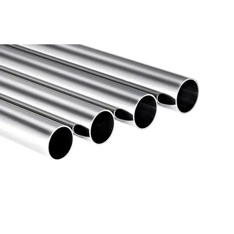 ASTM Round Tubes 201 304 316l 409 430 Brushed Polished Welded Stainless Steel Pipes