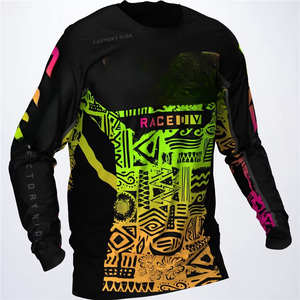 Chemises de moto sur mesure pour hommes, grandes tailles, manches longues, maillots de motocross pas chers - Product Image 1
