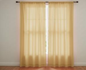 Cortinas de Algodón Lavado Hechas a Mano, Cortinas Decorativas para el Hogar, Cortinas de Lujo Color Rost o para Sala de Estar, Cortinas para Ventana - Product Image 1